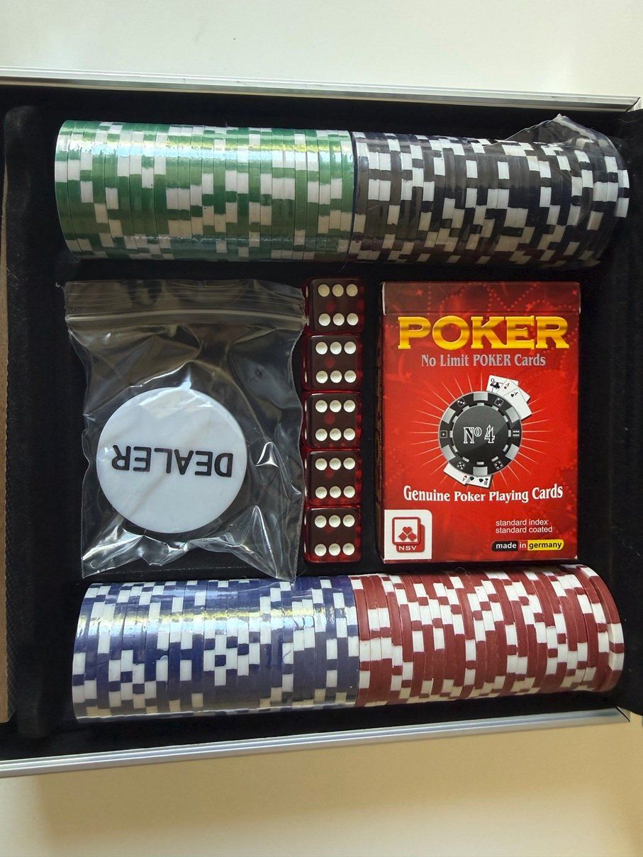 Giochi: Poker-Set-Koffer – Nuovo e nell'imballaggio originale da Wangen SZ venduto da domiunter 2