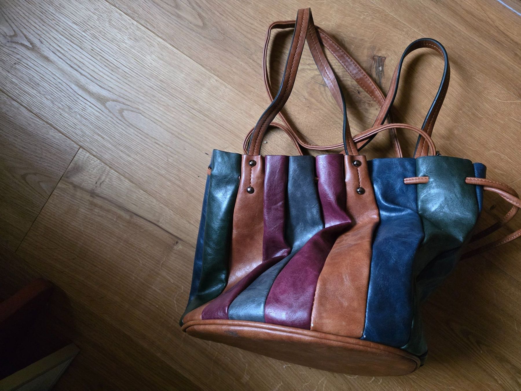 Borse da donna: Damen Leder Handtasche Tasche Beutel Sack – Usato da Walterswil BE venduto da Lonitti 7