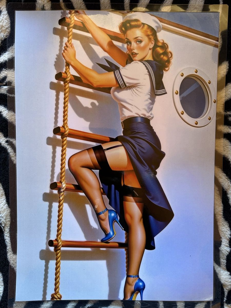 Foto & Immagini: Pin up frau – Nuovo (secondo la descrizione) da Reinach AG venduto da rares75