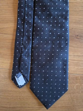 Strellson 100% Seiden Kravatte - schwarz - NEU Krawatte
