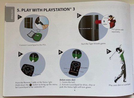 Hometrainer: Golf launchpad Tour stimulator Electric Spin as new – Nuovo e nell'imballaggio originale da Gunten venduto da juliana17 7