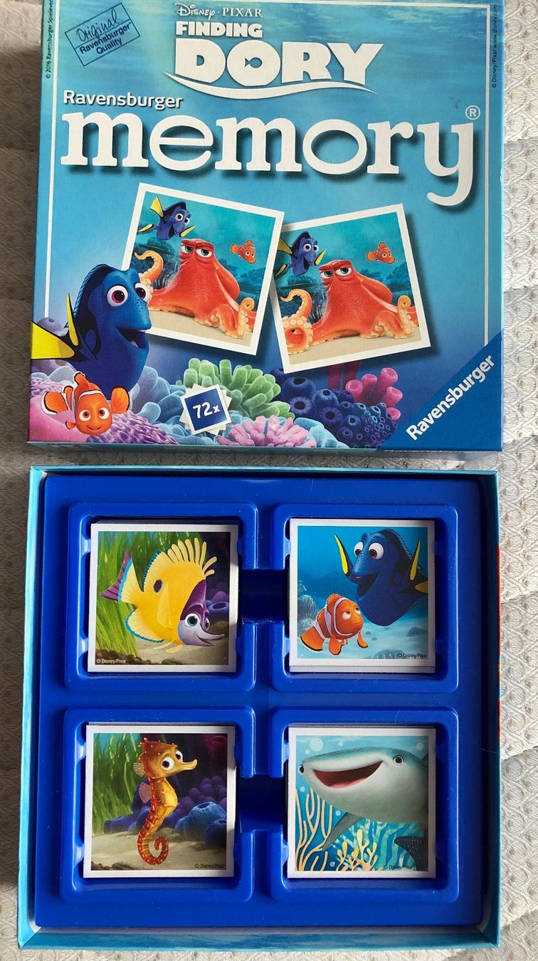Ravensburger Giochi: Memory "Finding Dory" – Nuovo (secondo la descrizione) da Balzers venduto da Bastlerherz 1