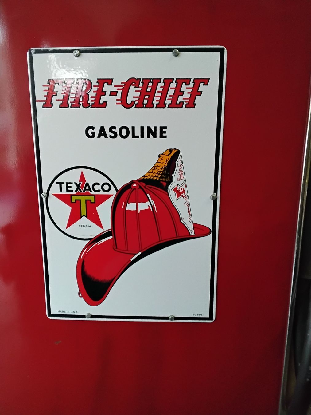 Altre raccolte & rarità: Tanksäule Fire Chief Gasoline – Usato da Niederdorf venduto da St170 5