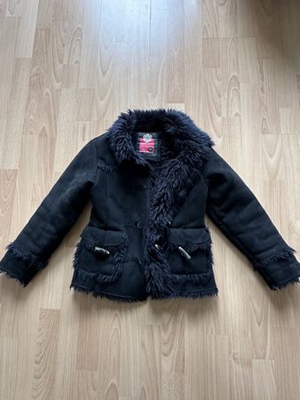 Übergangszeit Jacke Gap Brand, Wildlederimitat, Gr. M/L TOP!