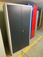 neuer Metallschrank Flügeltürenschrank BISLEY 195x91x40cm