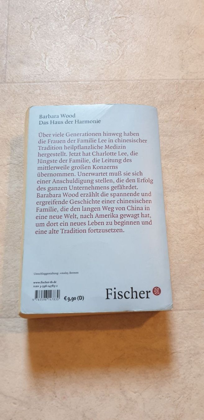 Libri: Das Hauser Der Harmonie - Barbara Wood – Usato da Füllinsdorf venduto da Sunnebliemli7 1
