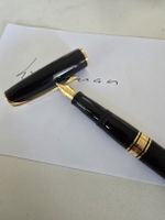 Waterman Füllfederhalter Schwarz/Gold - Top Zustand!