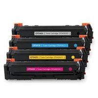 4x Toner (CF540X-CF543X) 203X HP CLJ Pro MFP M280 nw/M281fdw