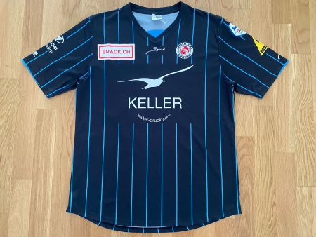 Maillot De Football FC Winterthour – Yannick Schmid 2024 – Gpard – Noir – Taille L