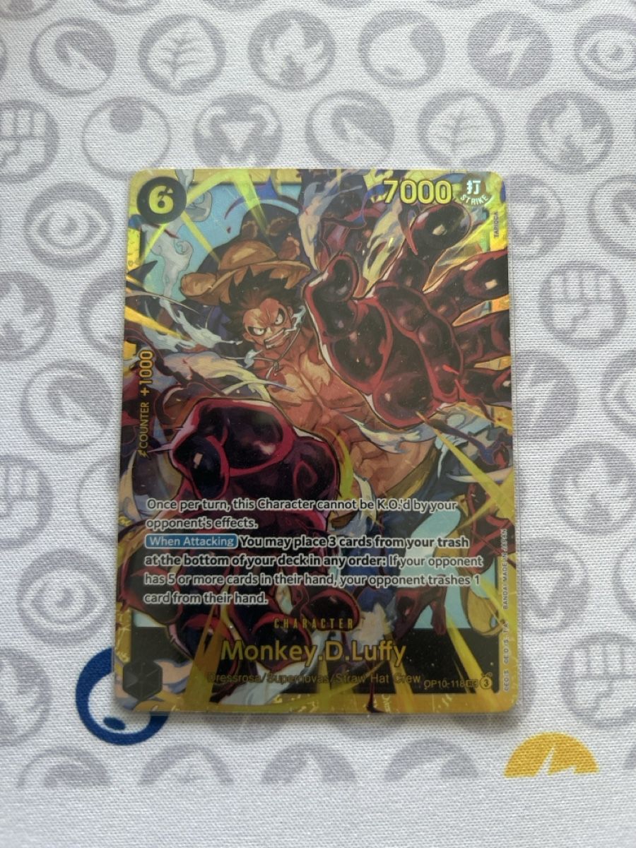 Bandai Sammelbilder & Trading cards: Luffy OP10-118 – Neu (gemäss Beschreibung) aus Zürich von AinzCHF