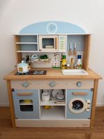 ROBUD Spielküche aus Holz + riesiges Zubehör-Set | Mixer, Le