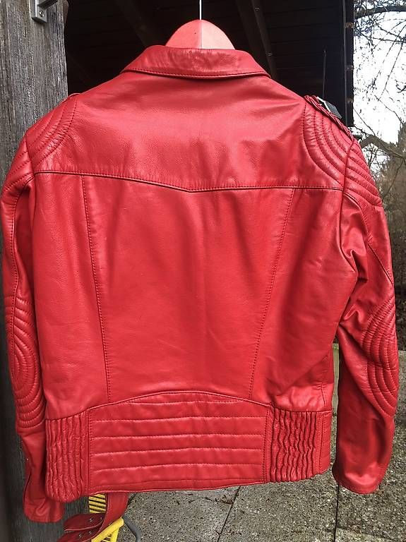 Giacche: Motorrad Lederjacke Damen ERBO Leopard  – Usato da Maur venduto da terryf