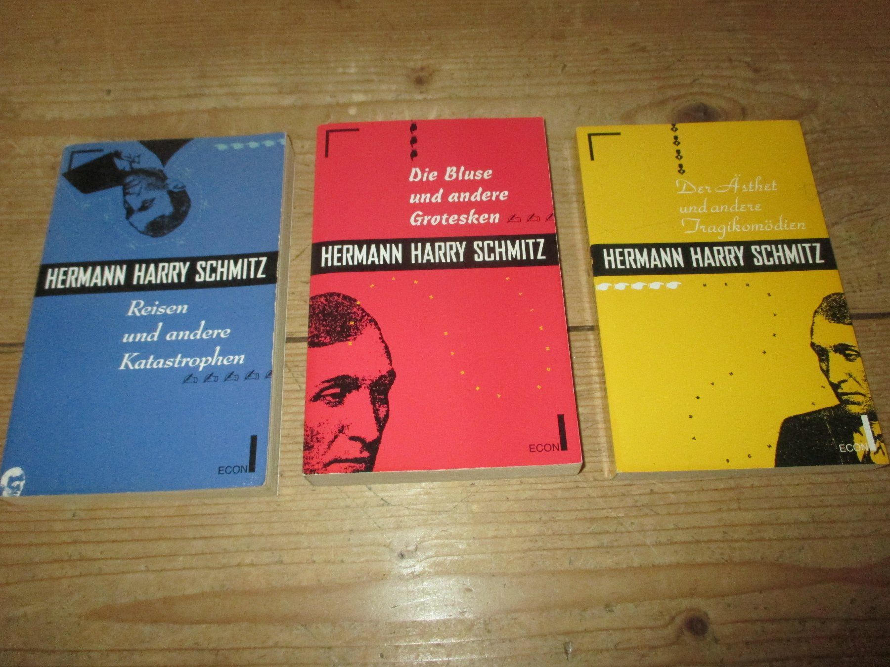 Livres: Hermann Harry Schmitz: 3 Bücher – D'occasion à Flims - Dorf par Stagediver