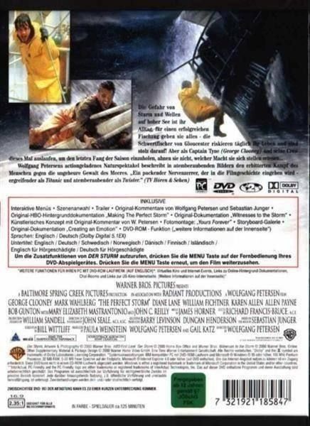 Tutti i DVDs: Der Sturm - Natur kennt keine Gnade – Usato da Horn venduto da Wings0 1