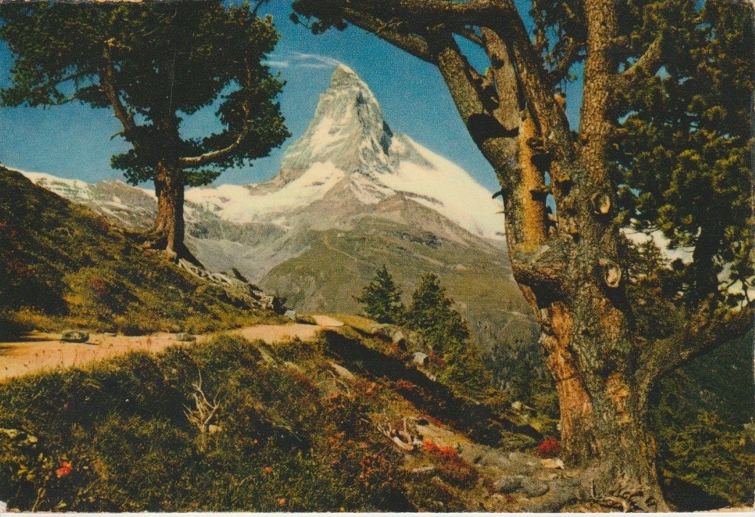 Cartoline postali: AB 213 Zermatt - Matterhorn, – Usato da Freienbach venduto da Bhaltis