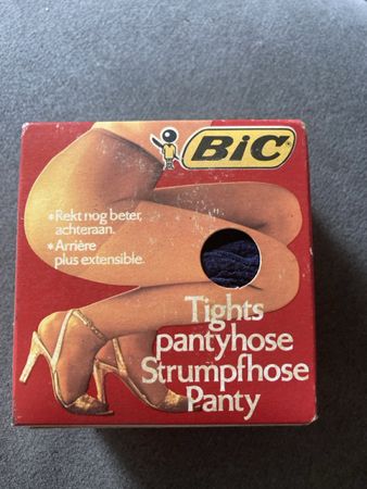 Bic Strumpfose Sammeln Selten Marine