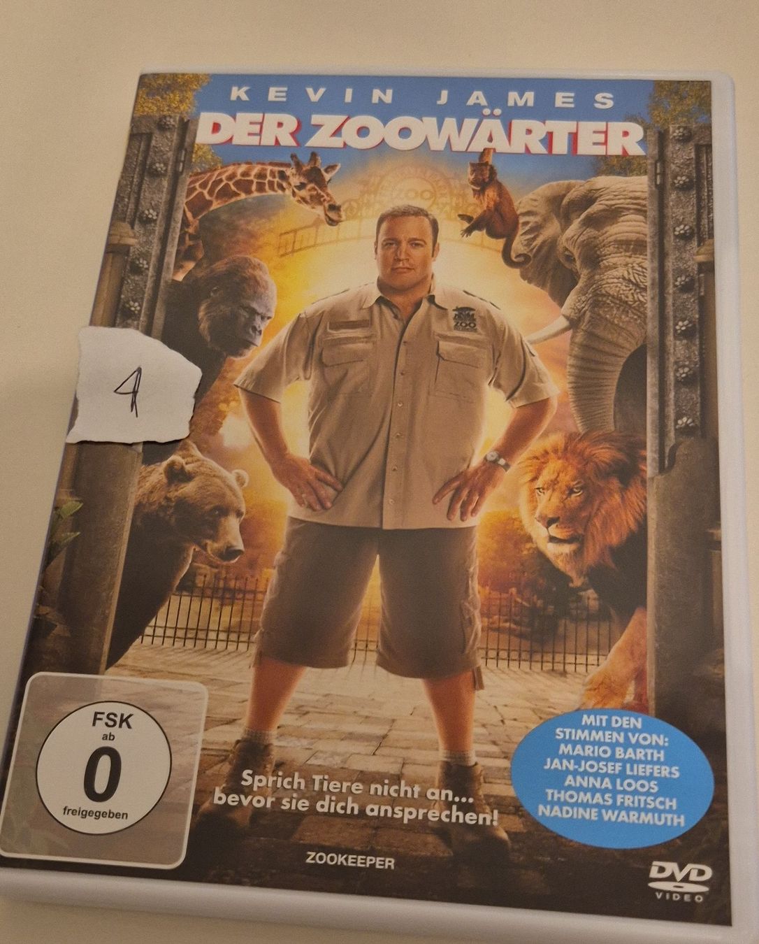 Alle DVDs: DVD Kevin James: Der Zoowärter – Gebraucht aus Regensdorf von