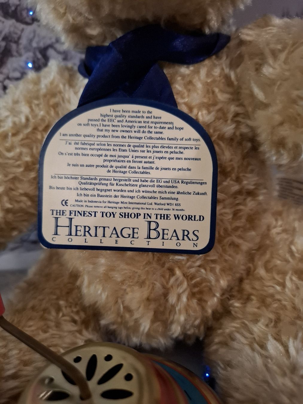 Giocattoli: TEDDY  WILLIAM VON HAMLEYS – Nuovo (secondo la descrizione) da Gretzenbach venduto da schibaya 6