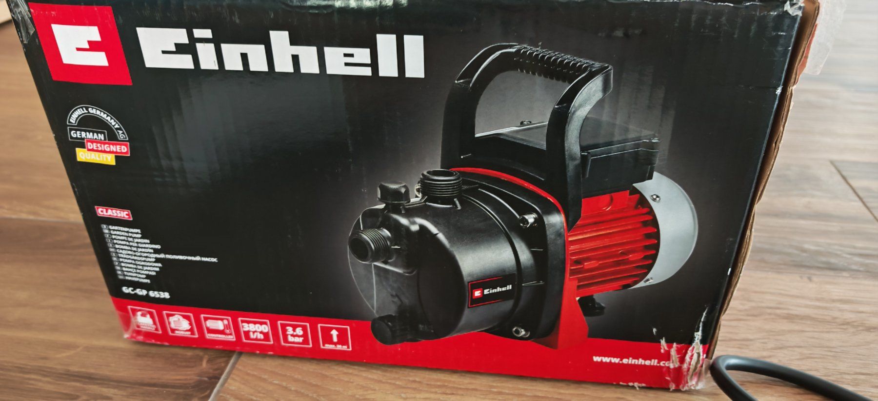 Einhell Pumpen & Teile: Einhell Garden pump GC-GP ohne Griff – Gebraucht aus Neunkirch von faithnomore