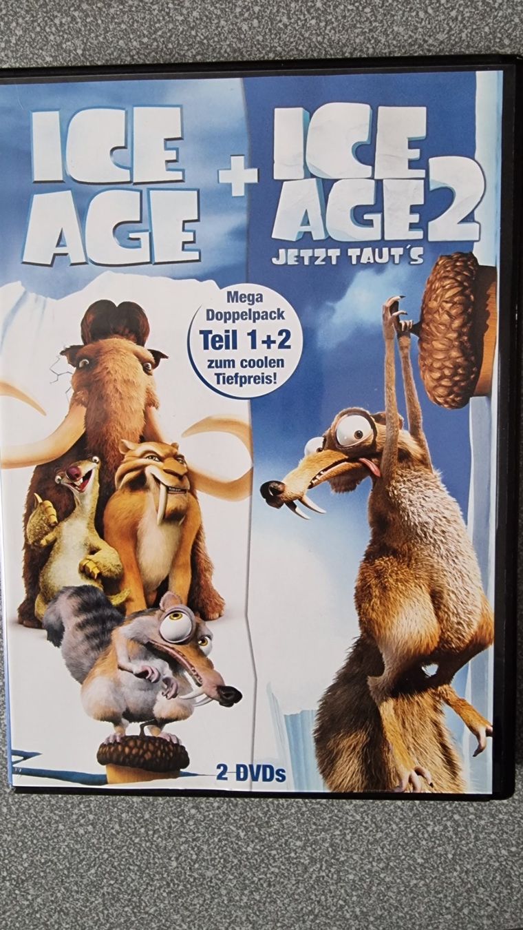 Alle DVDs: DVD Ice Age 1 und 2 – Gebraucht aus Oetwil am See von fineli2