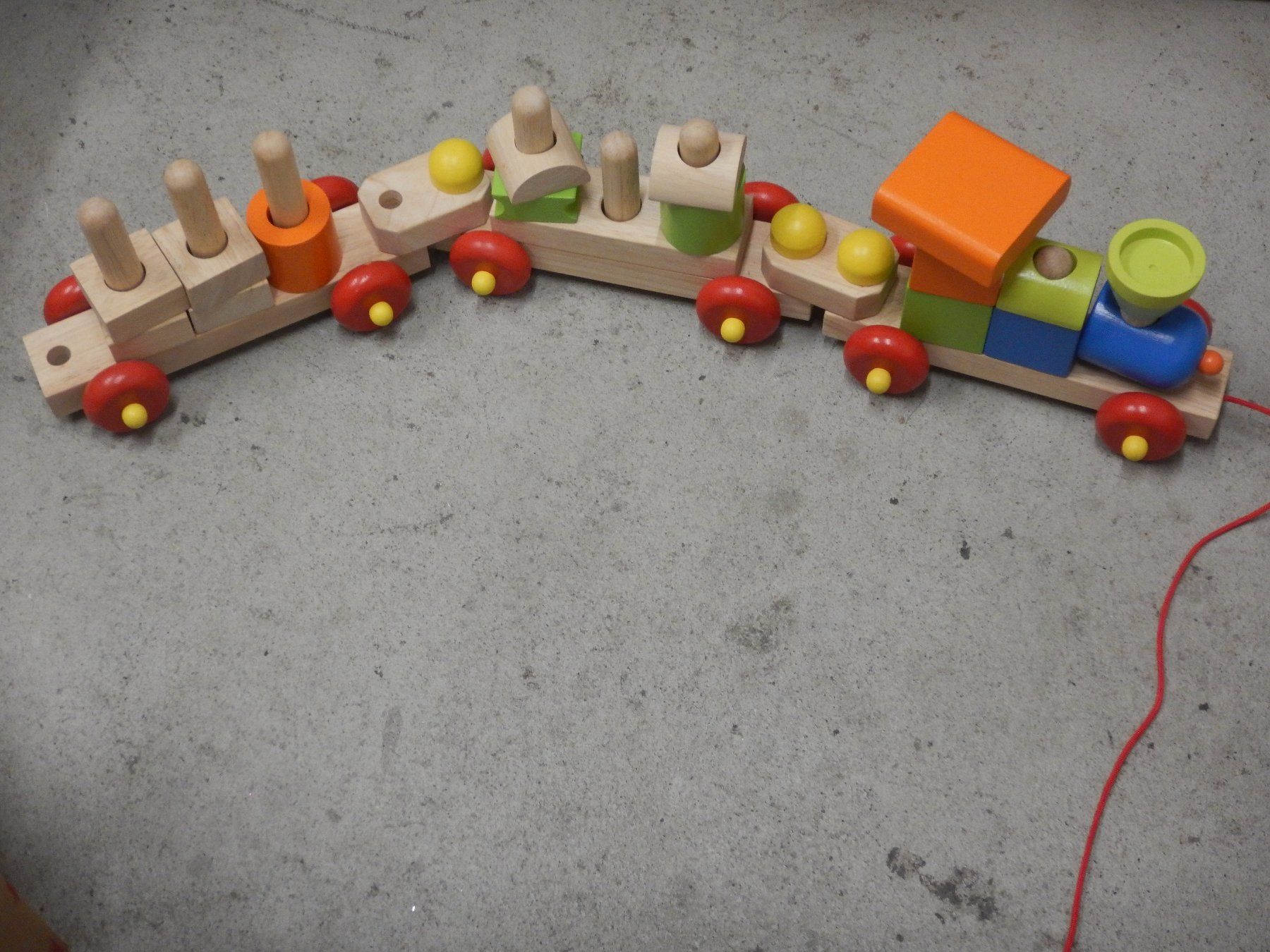 Giocattoli: Holz Spielzeug Eisenbahn – Usato da Zürich venduto da danihell