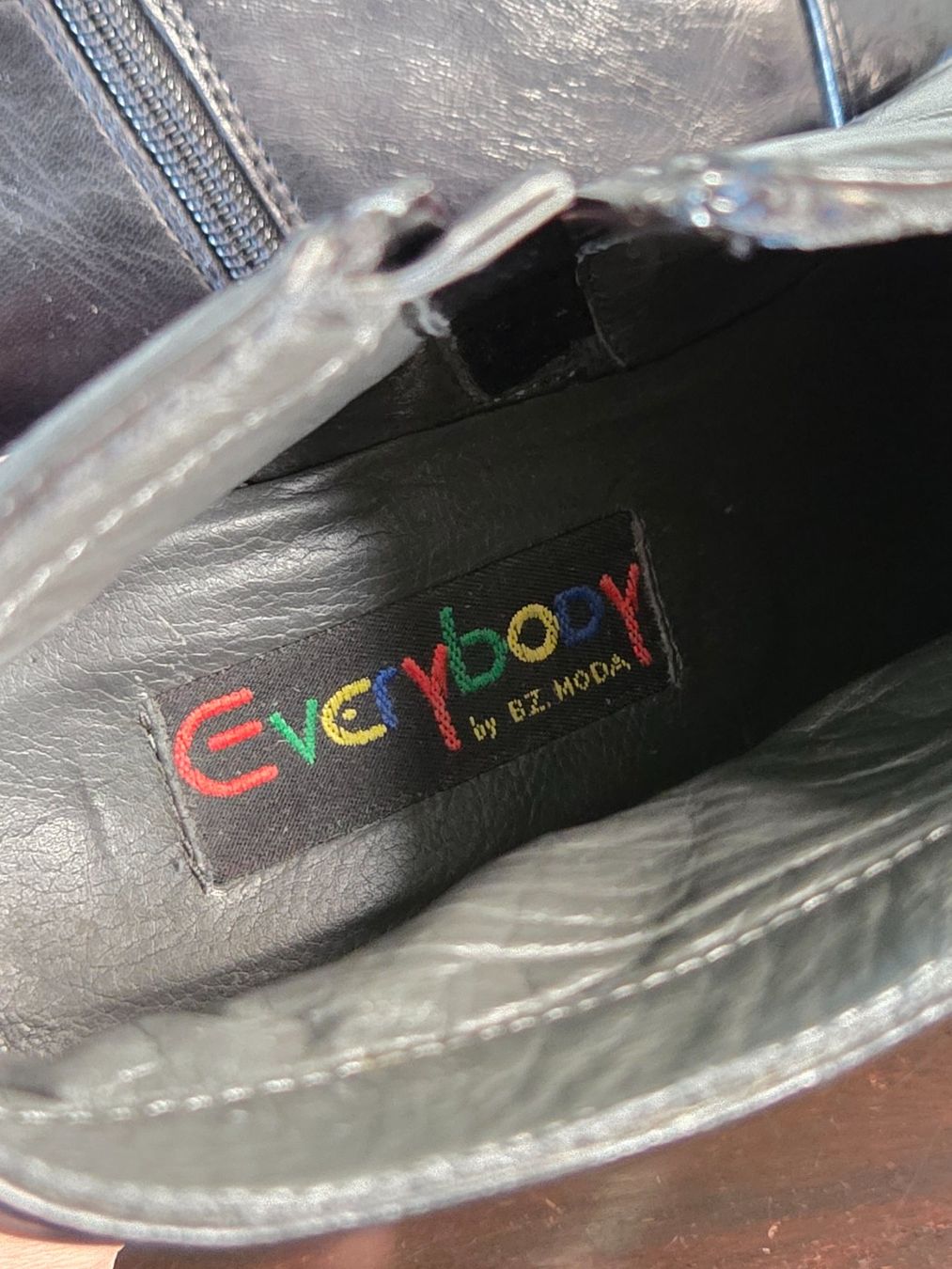 Scarpe da donna: Everybody Leder-Stiefeletten Schwarz Gr. 41 – Usato da Bern venduto da -Aniko- 5
