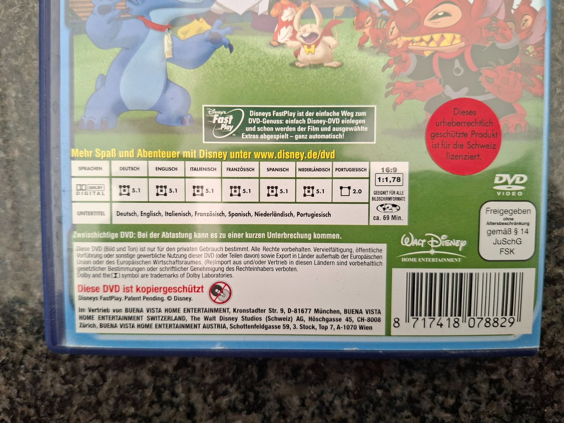 Tutti i DVDs: DVD - Walt Disney; Leroy & Stitch – Usato da Boniswil venduto da Totomat-Lady2 2