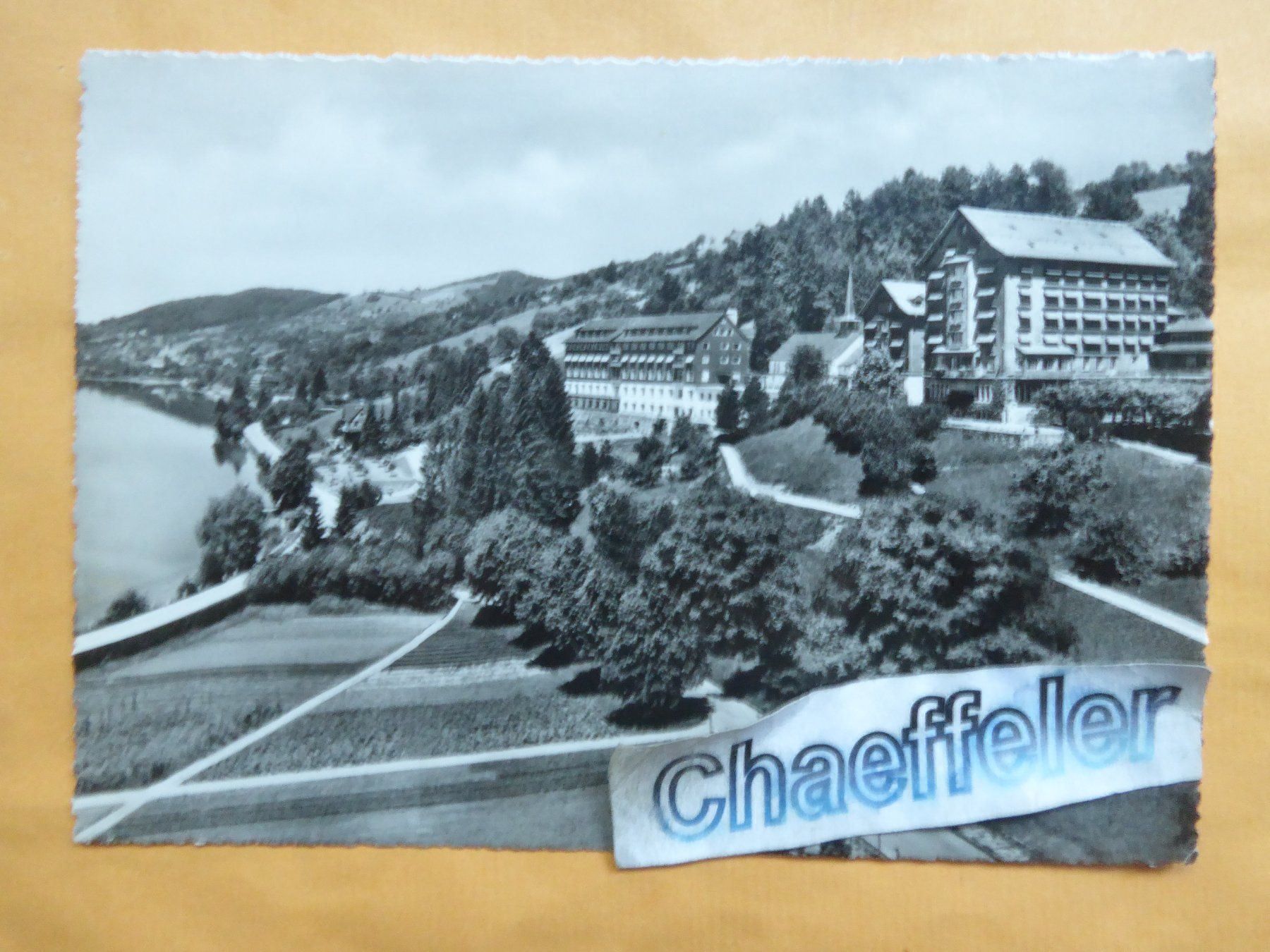 Ansichtskarten: Gesamtansicht Ländli, Oberägeri – Gebraucht aus Zürich von Chaeffeler
