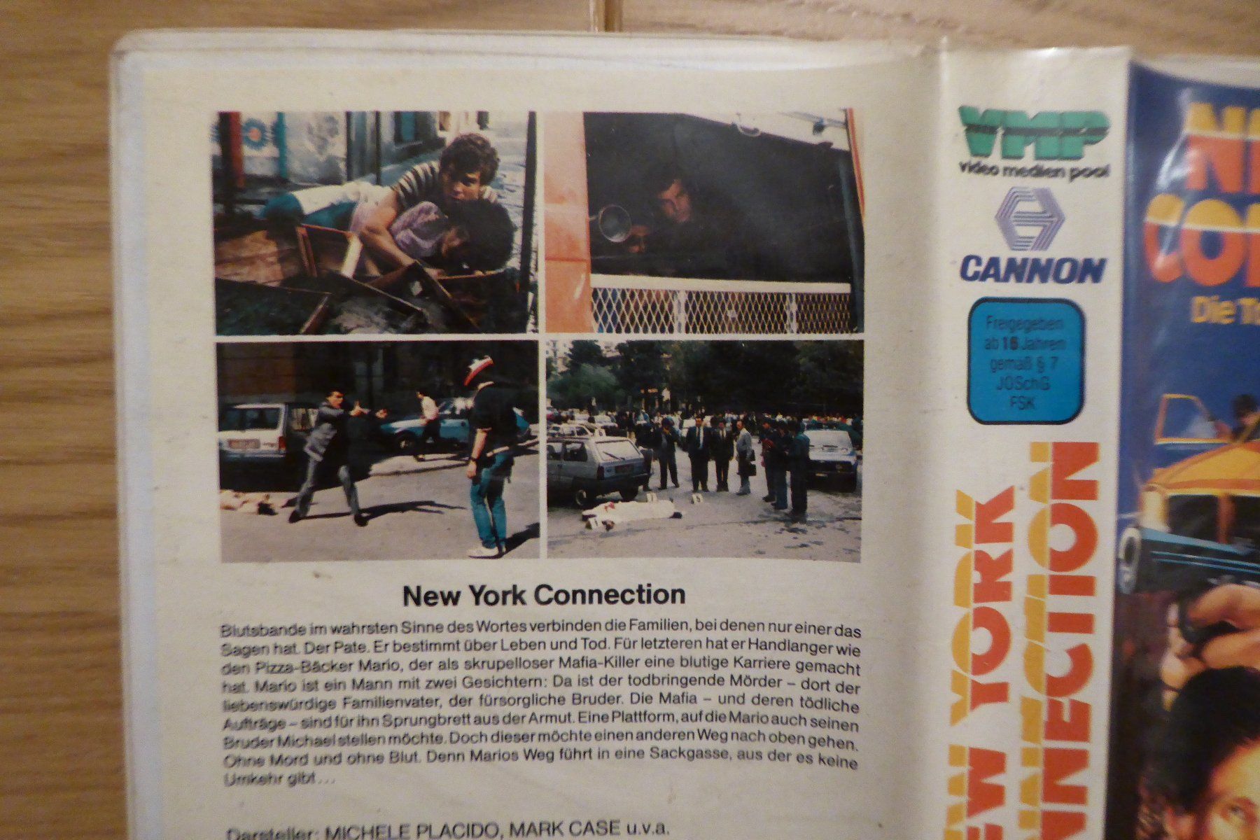 Alle VHS: VHS New York Connection Damiano Damiani mit Backup Disk – Gebraucht aus Allschwil von Summelsarium 2