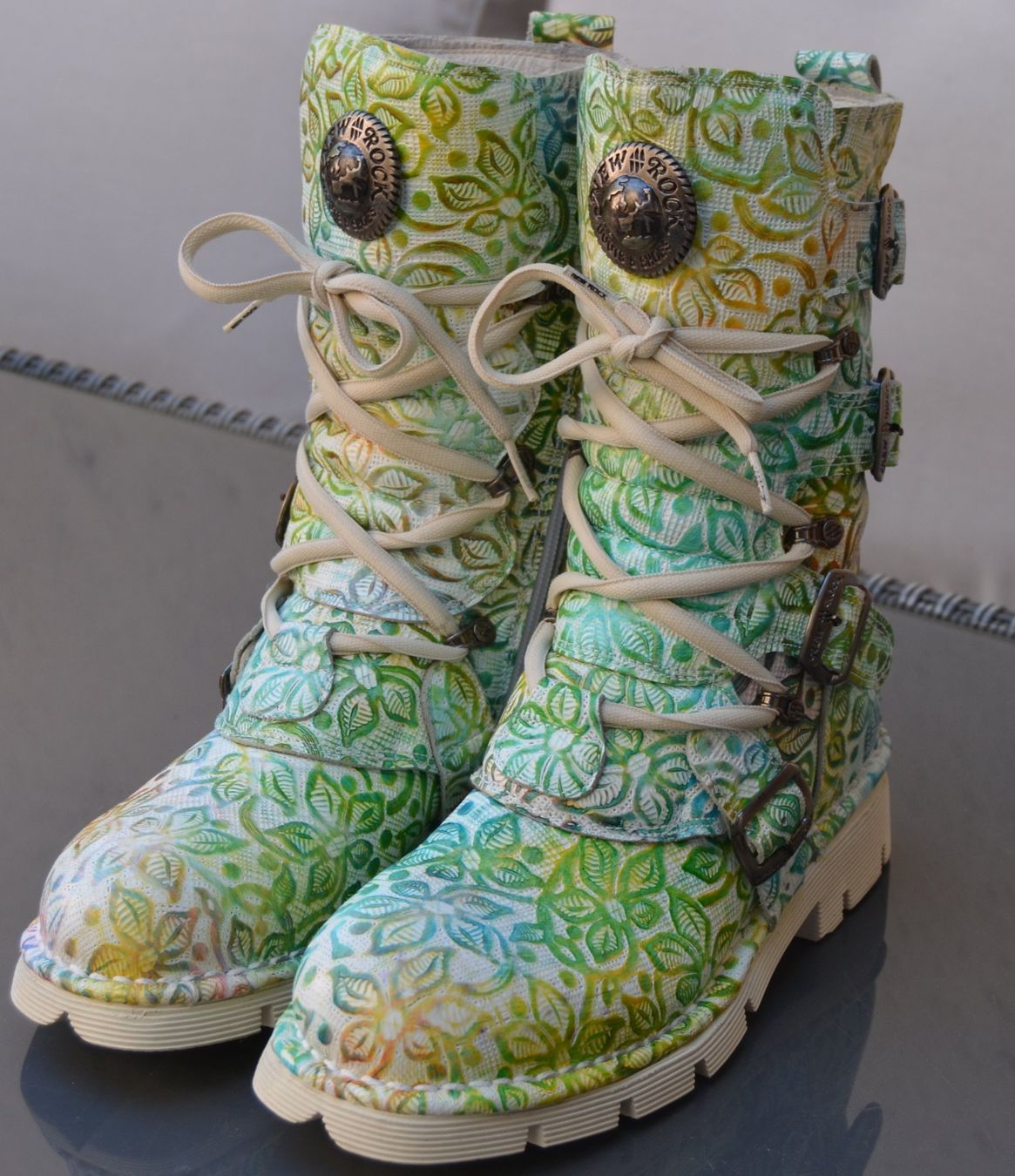New Rock Scarpe da uomo: New Rock Boots / bottes .39 – Nuovo (secondo la descrizione) da Collonges venduto da arashee 3
