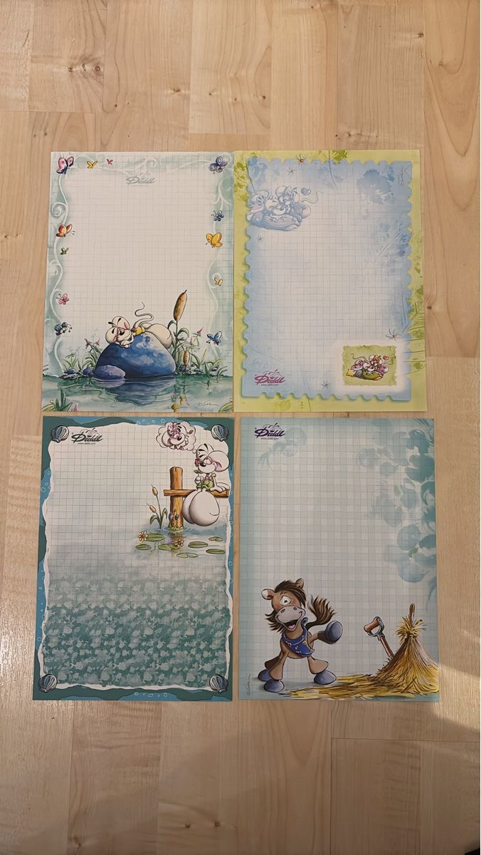 Papier: 4x Diddl Papier – Neuf (Voir description) à Ebikon par cel_g9