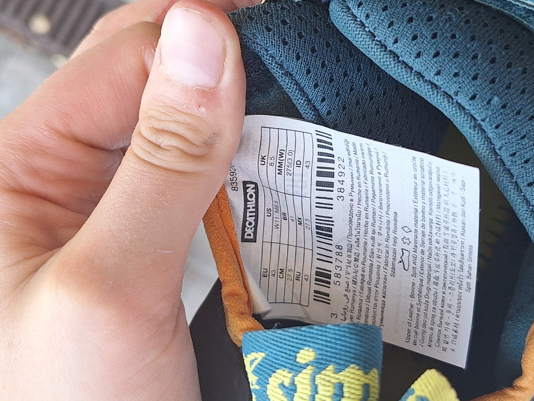 Decathlon Chaussures hommes: Kletterschuhe Kletterfinken – D'occasion à Bubikon par leo_26jq 3