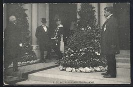 Bern, Kaiser Wilhelm II. beim Bundespala