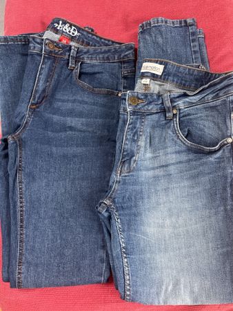 2 Jeans Damen Blue Motion und L&D Grösse 38 blau Set