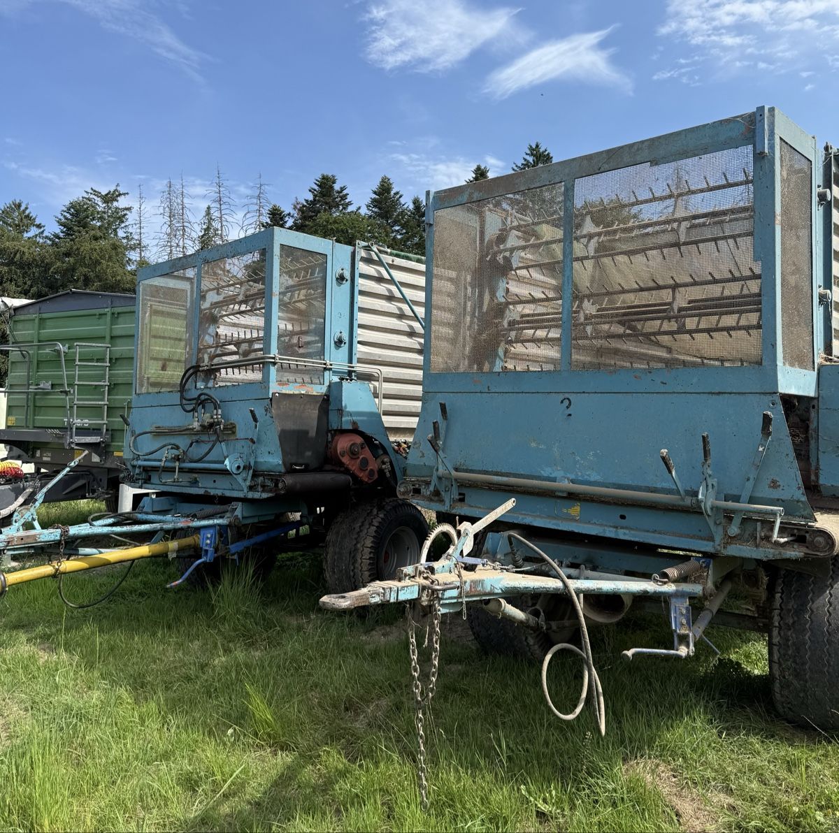 Rimorchi: 2 Mengele Dosierwagen Häckselwagen – Usato da Orpund venduto da Laersu00 6