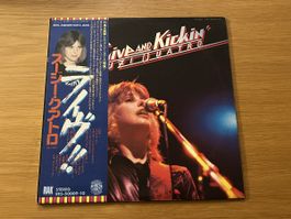 Suzi Quatro Live and kickin‘ 2Lp Japan