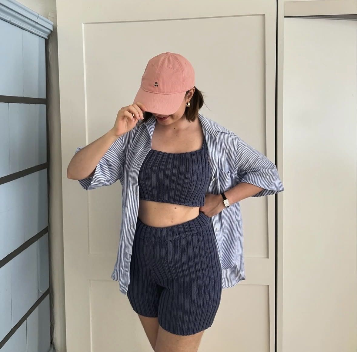 Tops: Selbstgestricktes Top und Shorts – Gebraucht aus Zürich von Annalea_