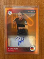 Topps Merlin Euro Klara Bühl Deutschland Autogramm/25