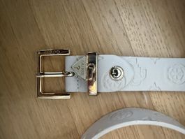 Guess Damengürtel, creme-weiss, Grösse S