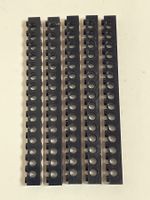 Lego Technik5 schwarze Lochbalken 15L