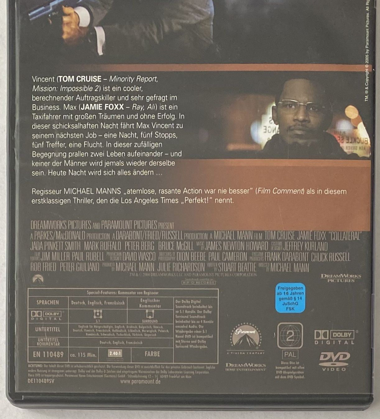 Tutti i DVDs: Collateral (Versandkostenfrei) – Usato da Flums venduto da Asquillo 2