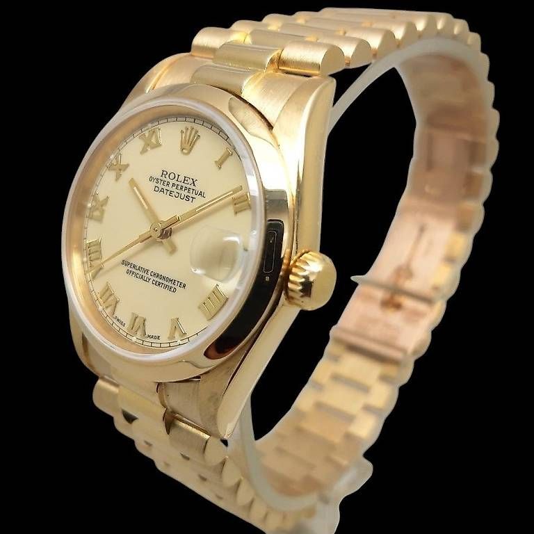 Rolex Orologi: ROLEX DATEJUST REF. 68248 - ORO GIALLO 18 KT - FULL SET 1991 – Usato da Grancia venduto da Gioielleria_DoroTi 1