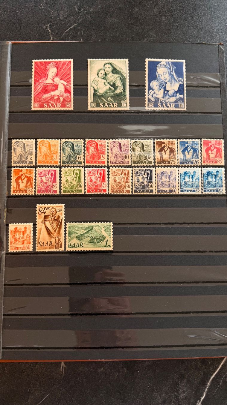 Tutti i francobolli: Briefmarken SAAR / Deutschland – Usato da Lugano venduto da LordAlox77 3