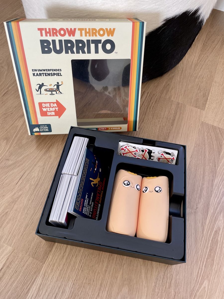 Spiele: Throw Throw Burrito - Das etwas andere Spiel! – Gebraucht aus Zürich von samira12382 1