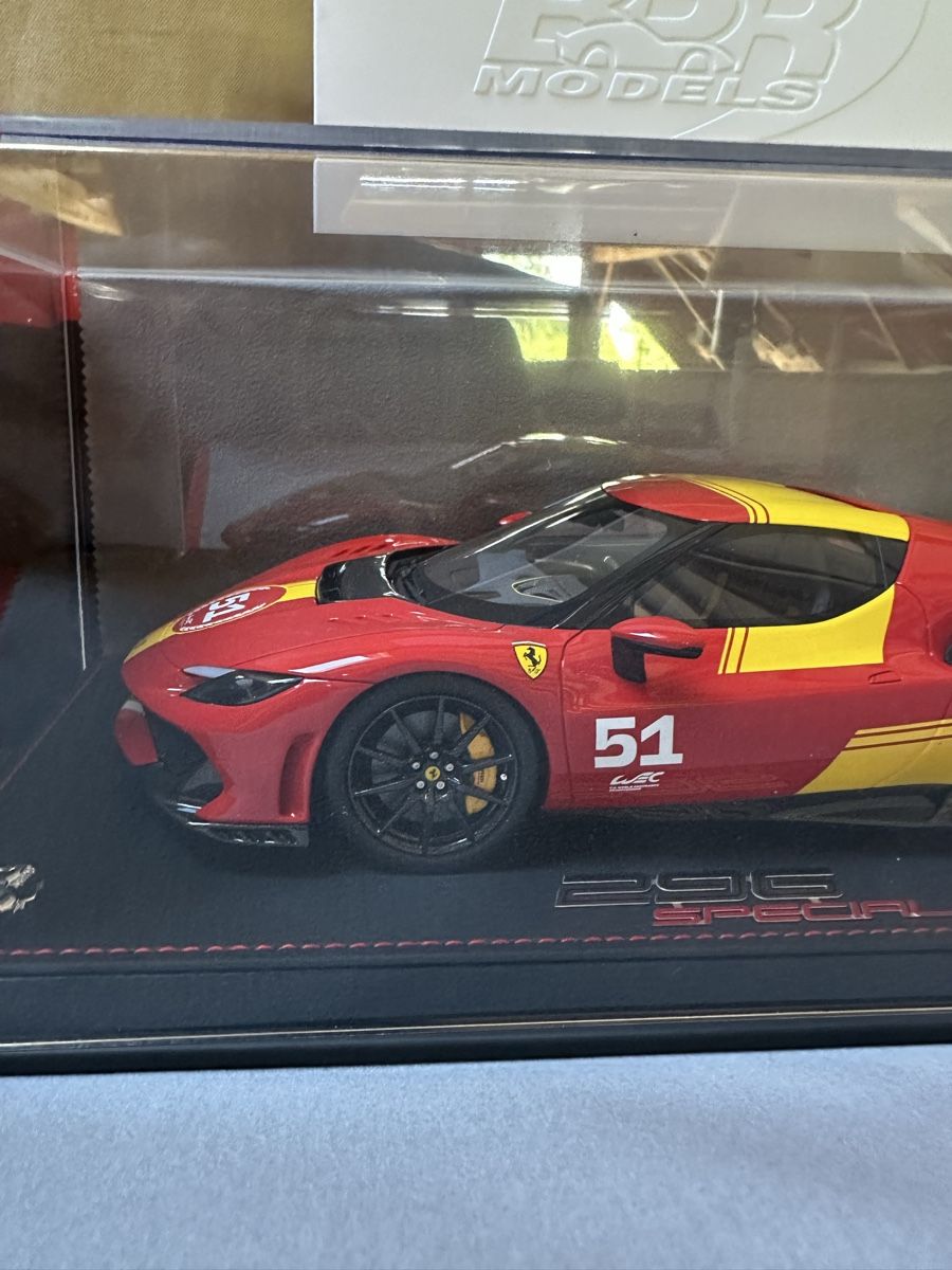 BBR Models Modellautos: 1:18 Ferrari 296 Speciale  – Neu und originalverpackt aus Samstagern von 118palla 3
