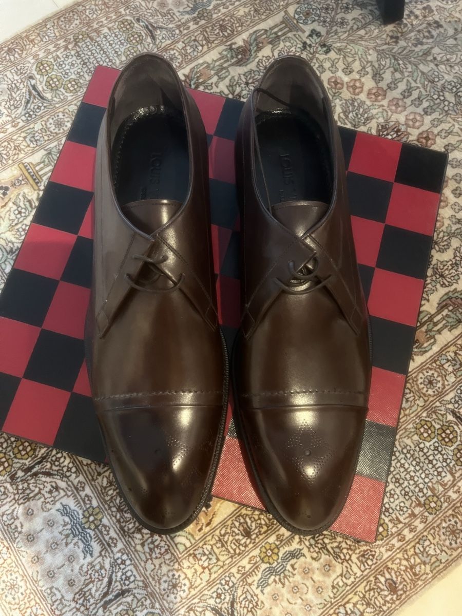 Louis Vuitton Scarpe da uomo: Louis Vuitton Herren Schuhe Leder Braun Gr. 43 – Nuovo e nell'imballaggio originale da Hausen AG venduto da Nah5yj
