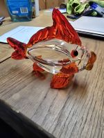 Roter Murano Glasfisch (Q)