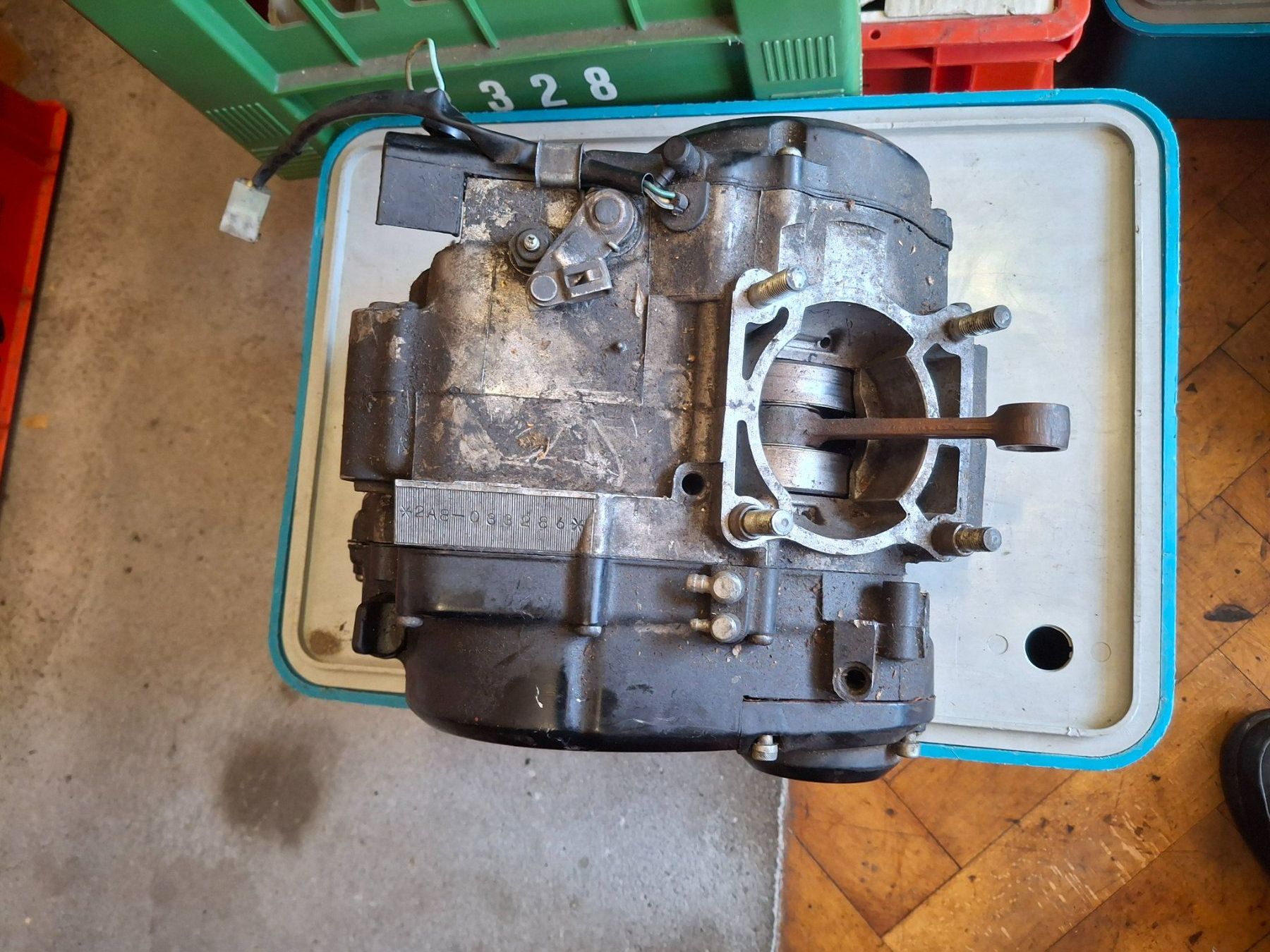 Yamaha Motori: YAMAHA DT125MX MOTOR OLDTIMER TYP 2A8 – Difettoso da Wängi venduto da Toeff85