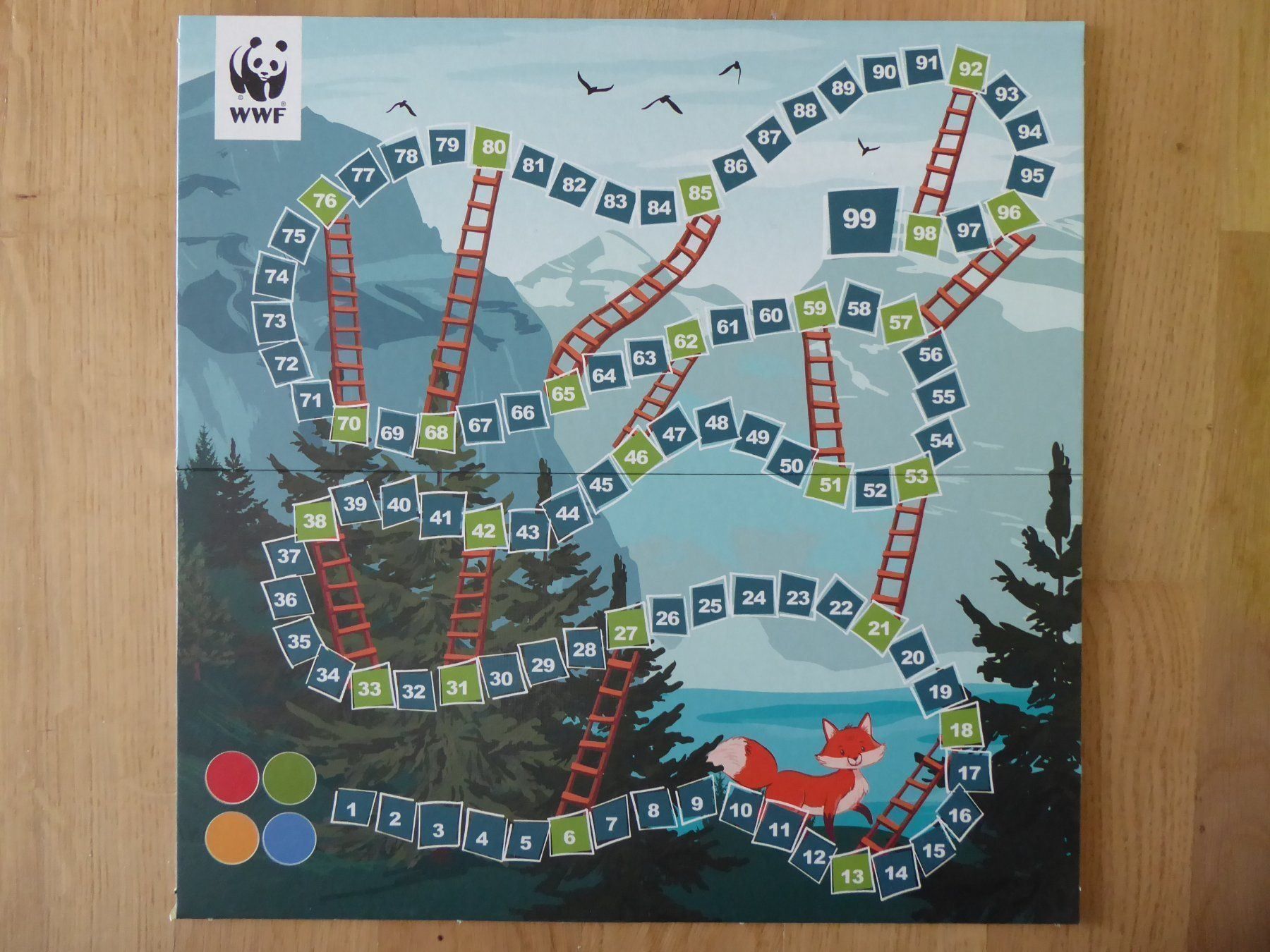 Giochi: Eile mit Weile, Leiterlispiel, WWF, 1986 – Nuovo (secondo la descrizione) da Turbenthal venduto da Panau 2