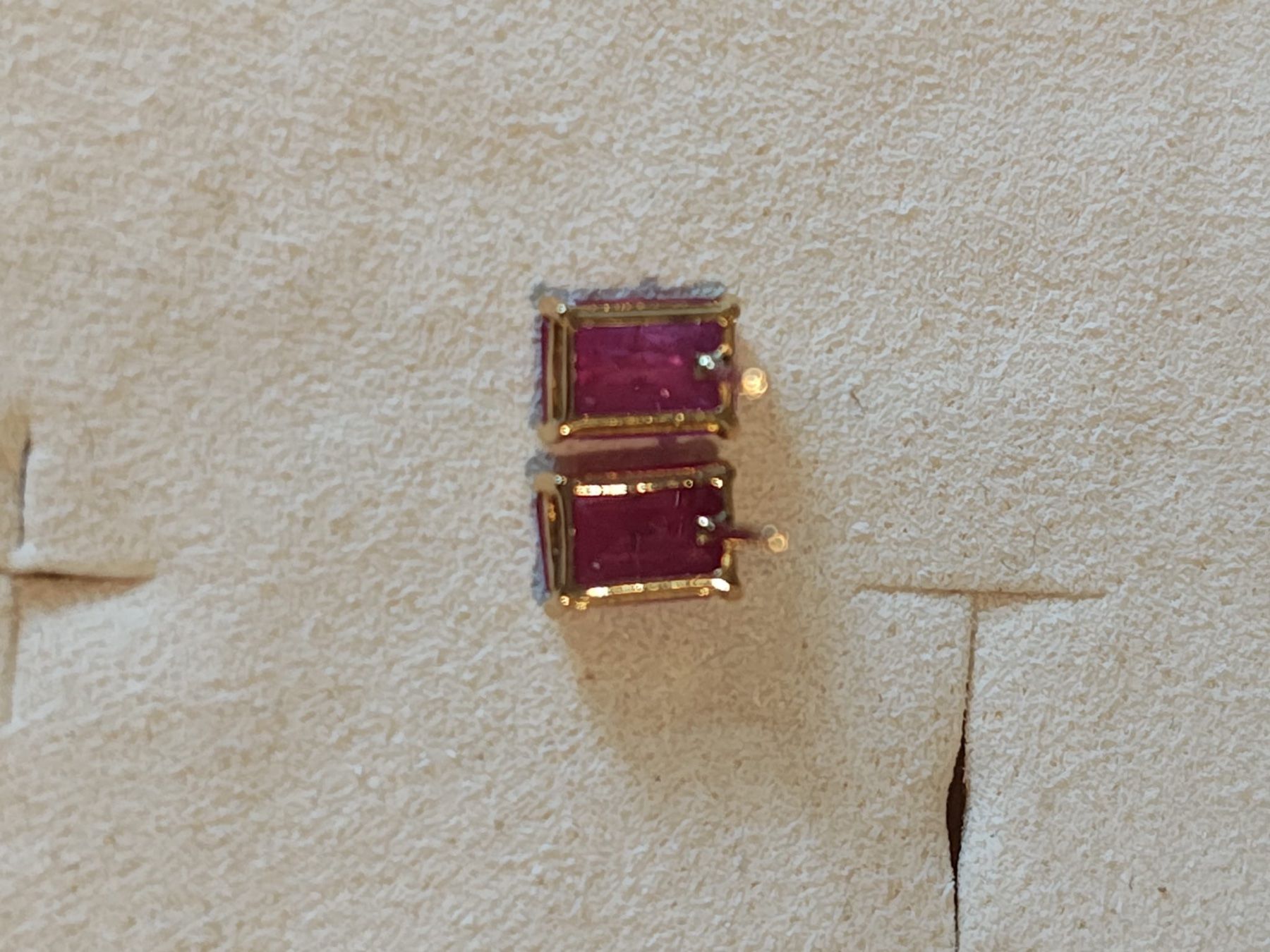 Boucles d'oreille: Ruby Gold Ohrringe – Neuf (Voir description) à Teufenthal AG par yul_x526 4